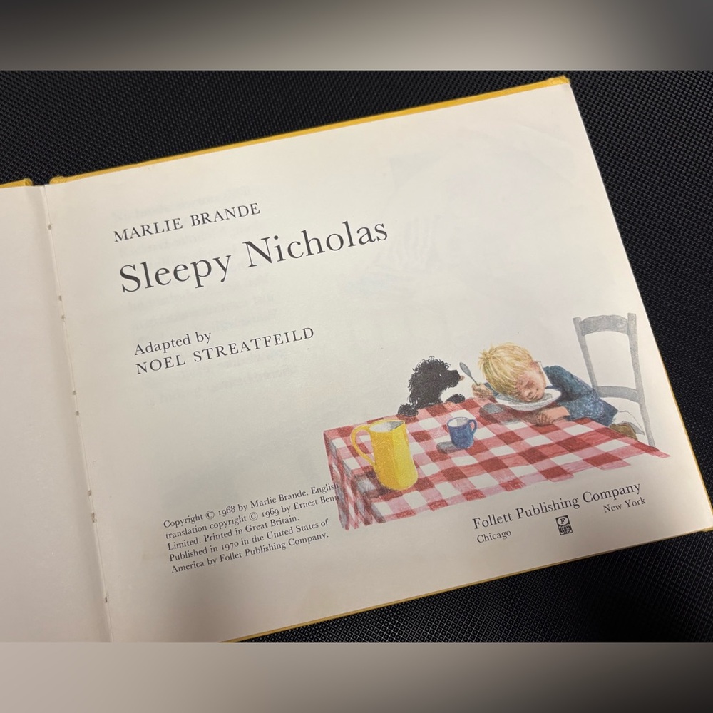 Sleepy Nicholas by Marlie Brande adapted by Noel Streatfeild